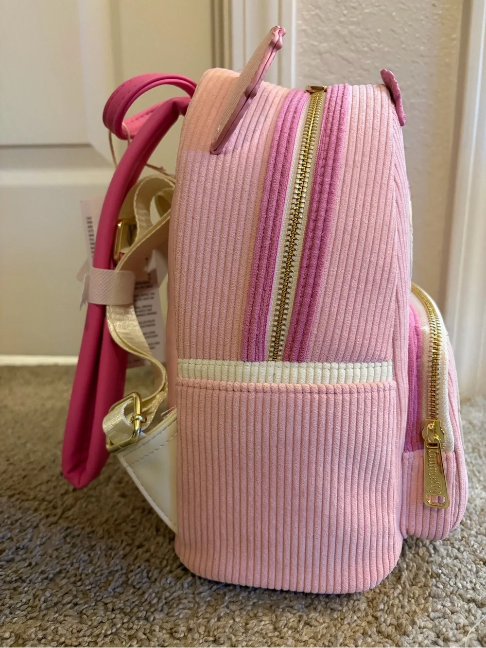 Loungefly Disney Parks Exclusive Pink Lotso Bear Kids Backpack Scented NWT
